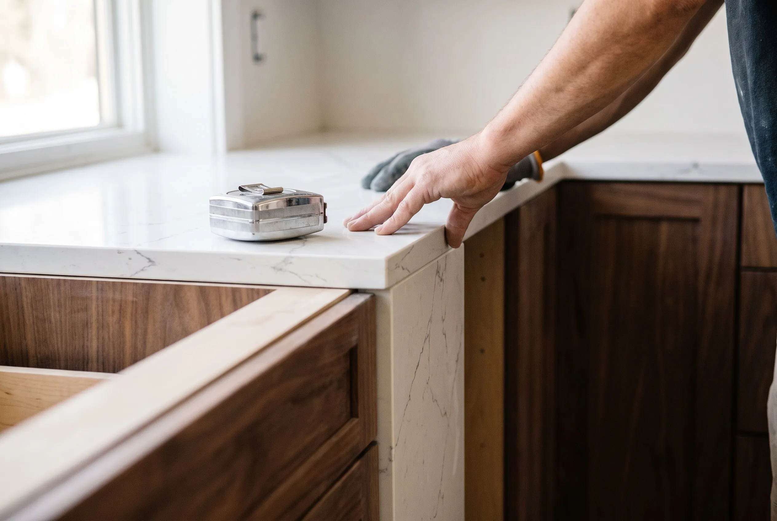 Quartz Countertop Price in Dubai per Linear Metre